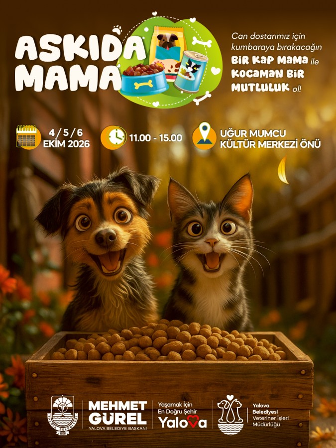 PATİLİ DOSTLAR İÇİN “ASKIDA MAMA” DAYANIŞMASI