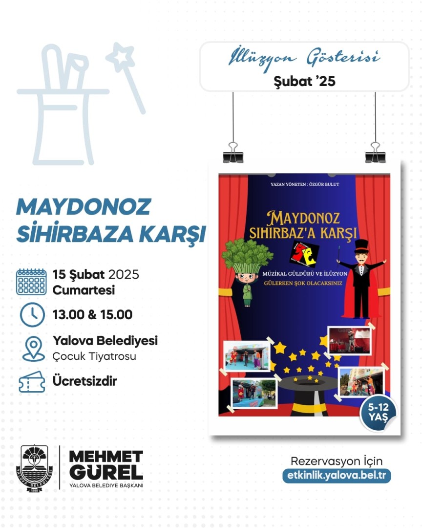 MAYDONOZ SİHİRBAZA KARŞI