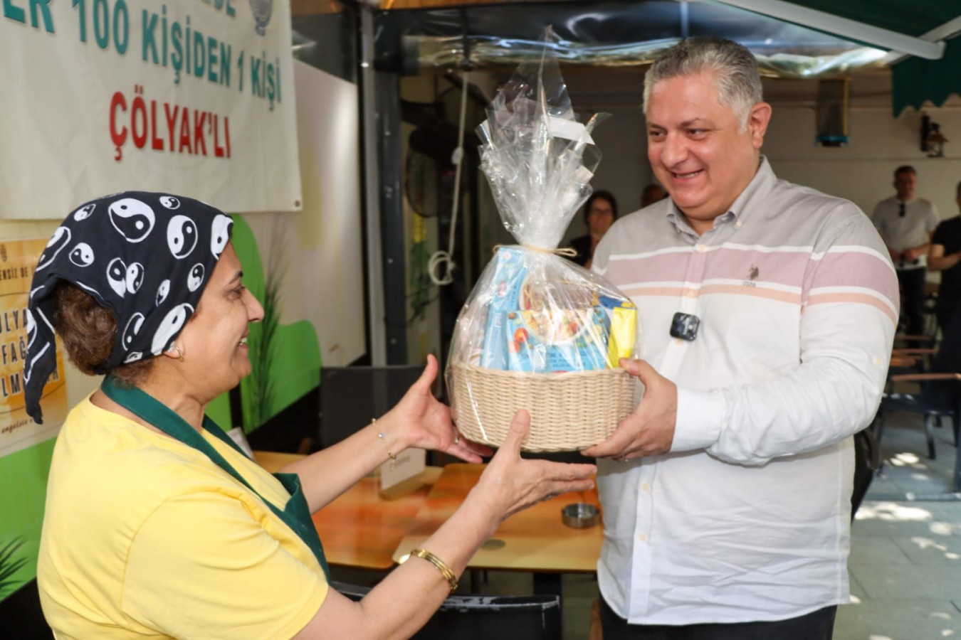 BAŞKAN GÜREL'DEN ANLAMLI DOĞUM GÜNÜ SÜRPRİZİ