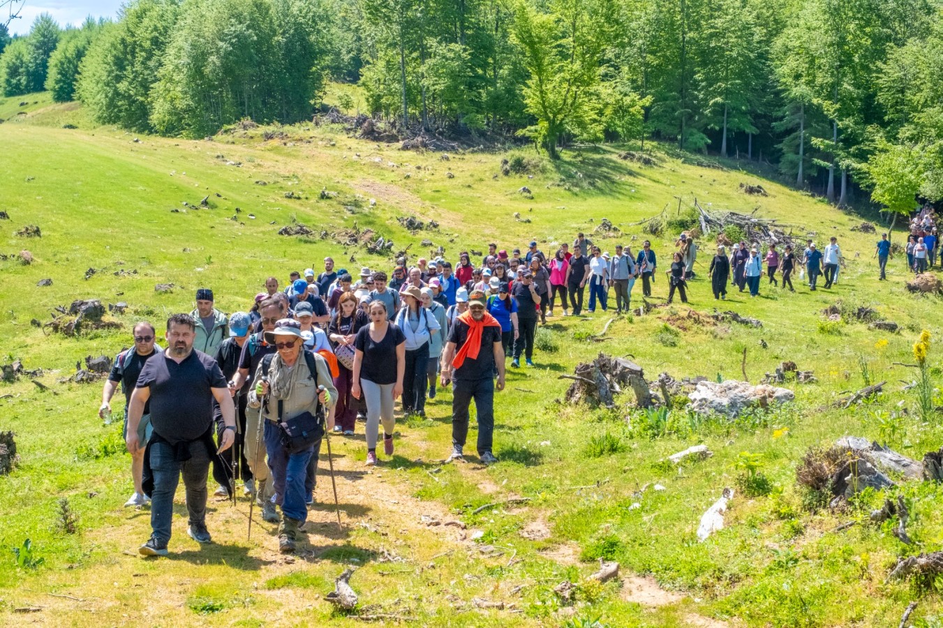 “ŞAKAYIĞIN İZİNDE” DOĞA YÜRÜYÜŞÜ YAPILDI