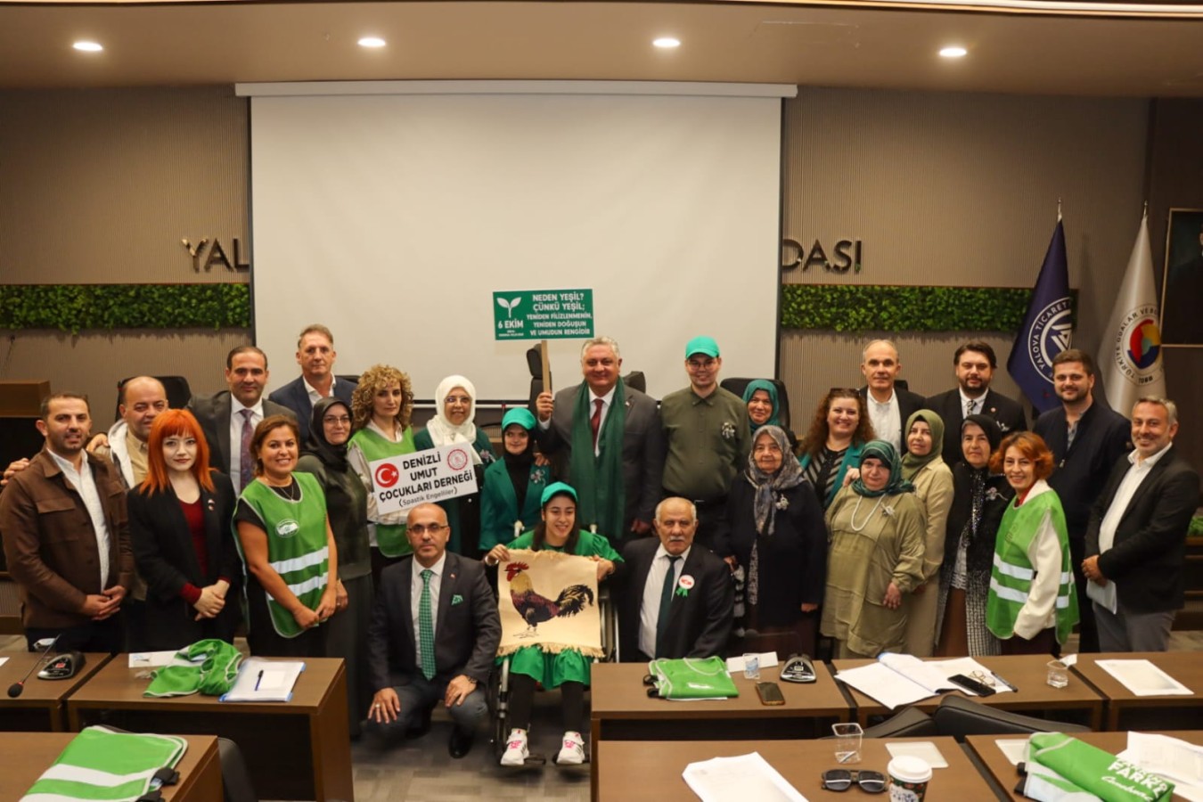 YALOVA BELEDİYE MECLİSİ’NDE “HAYATA YEŞİL IŞIK YAK” MESAJI