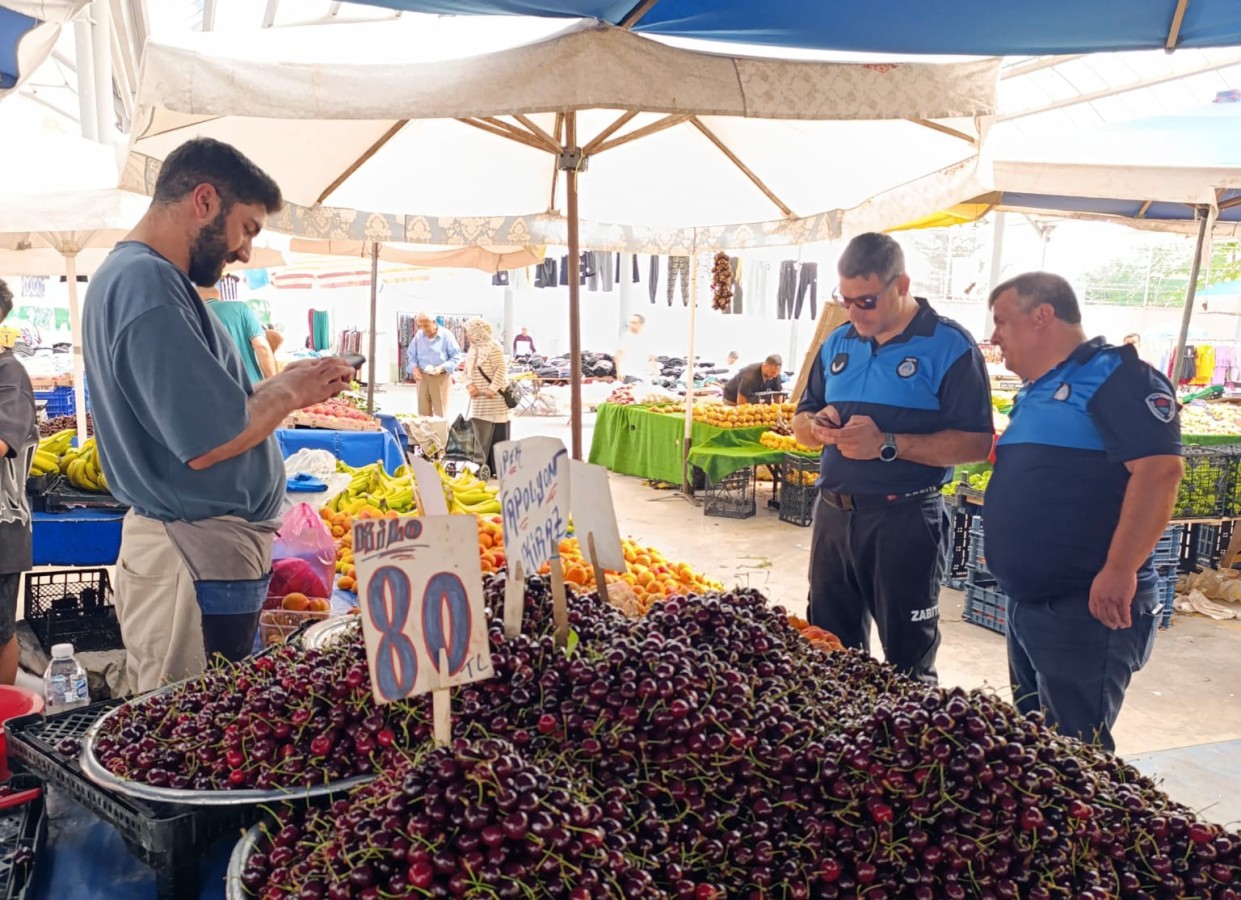 YALOVA BELEDİYESİ’NDEN PAZAR YERİNDE KÜNYE DENETİMİ